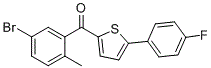 (5-bromo-2-methylphenyl)(5-(4-fluorophenyl)thiophen-2-yl)methanone