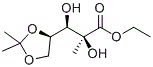 2-C-methyl-4,5-O-(1-methylethylidene)-,ethyl ester