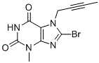 8-溴-7-(2-丁炔)-3-甲基黃嘌呤