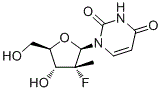 (2'R)-2'-脫氧-2'-氟-2'-甲基脲苷