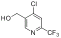 2-三氟甲基-4-氯-5-醇甲基吡啶