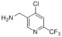 2-三氟甲基-4-氯-5-氨甲基吡啶