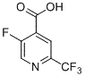 2-三氟甲基-5-氟異煙酸