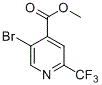 2-三氟甲基-5-溴異煙酸甲酯