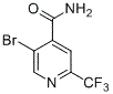 2-三氟甲基-5-溴異煙酰胺