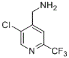 2-三氟甲基-4-氨甲基-5-氯吡啶