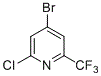 2-氯-4-溴-6-三氟甲基吡啶