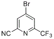 2-氰基-4-溴-6-三氟甲基吡啶