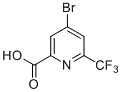 4-溴-6-三氟甲基吡啶-2-甲酸