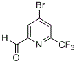 4-溴-6-三氟甲基吡啶-2-甲醛