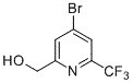 2-羥甲基-4-溴-6-三氟甲基吡啶