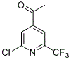 2-氯-4-乙酰基-6-三氟甲基吡啶