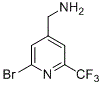 2-溴-4-氨甲基-6-三氟甲基吡啶